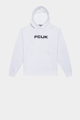 Valkoinen FCUK Unisex huppari