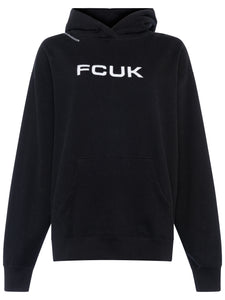FCUK musta Unisex huppari