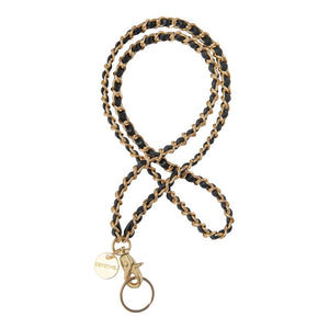 Depeche avainnauha, musta