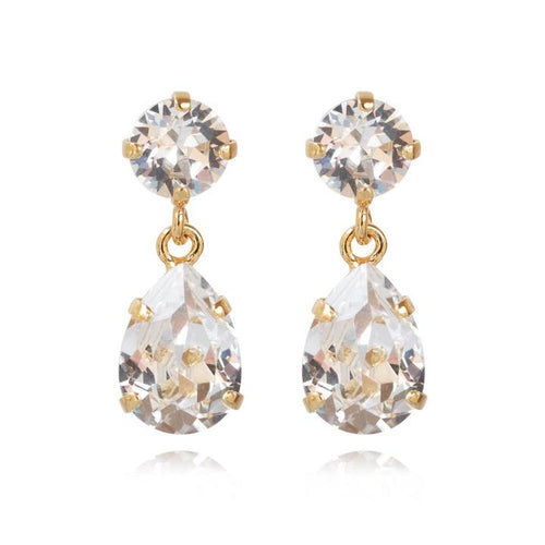 Kullanväriset Mini Drop-korvakorut