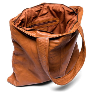 Depeche nahkainen Shopperi