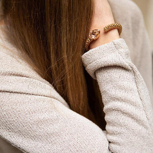 Kullanvärinen Classic Rope- rannekoru