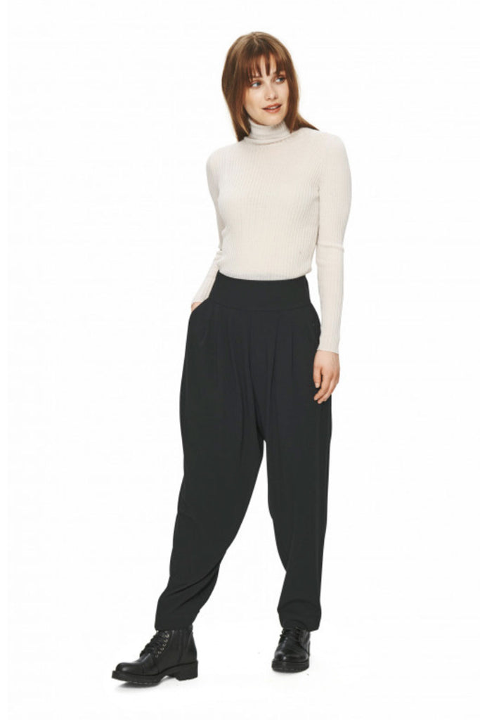 Bitte Kai Rand vaalea beige merinovilla neulepoolo, Turtleneck pullover, Ivory
