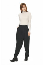 Lataa kuva Galleria-katseluun, Bitte Kai Rand vaalea beige merinovilla neulepoolo, Turtleneck pullover, Ivory