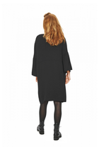 Lataa kuva Galleria-katseluun, Bitte Kai Rand musta mekko Drape viscose dress, black