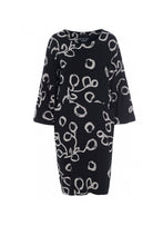 Lataa kuva Galleria-katseluun, Bitte Kai Rand graaffinen printtimekko, Lunaria Dress Black