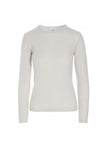Bitte Kai Rand vaalea beige merinovilla neulepusero, New wool blouse, Ivory