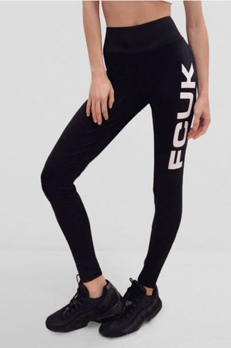 Naisten mustat Core Jersey FCUK trikoot