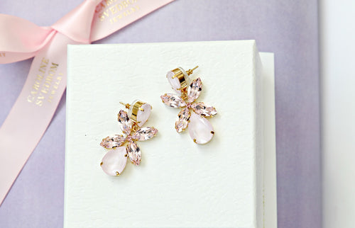 Kullanväriset Mini Dione-korvakorut