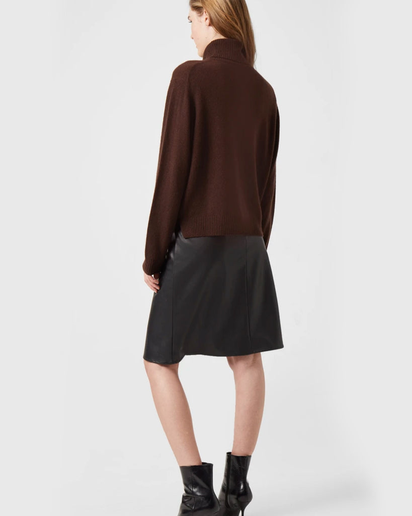 French Connection Josi cashmere blend pullover, after dark