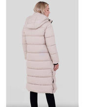 Lataa kuva Galleria-katseluun, Maison Courch extra long puffer with hood Astragale, Beige