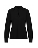 Tramontana pitkähihainen V-pääntiepusero, Travel Solid Shirt, Black
