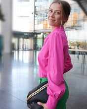 Lataa kuva Galleria-katseluun, Tramontana pitkähihainen V-pääntiepusero, Travel Solid Shirt, Pink